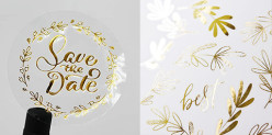 Laser Cut & Embellished Roll Labels