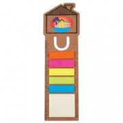 LL8861s House Bookmark/Ruler with Noteflags